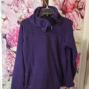 Purple pullover sweater longsleeve.
